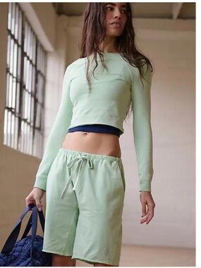 3689. FREE PEOPLE Hot Shot Easy Set in Cactus NWT $98